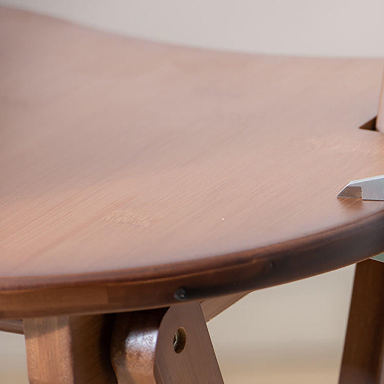 Modern Armless Backrest Counter Stool Wood Study Bar Stool with Wooden Seat and Pedal Clearhalo 'Bar Furniture' 'Bar Stools' 'bar_stools' 'furn' 'furn_bar_stools' 'furniture_bar_stools' 'Kitchen & Dining Furniture' 'kitchen&dining_furn' 'kitchen' 'kitchen_furn' Furniture' 4638986