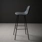 Industrial Style Bar-stool Iron Legs Counter Stool for Kitchen Bar Dark Gray 1 Piece Bar Stool(30"H) Clearhalo 'Bar Furniture' 'Bar Stools' 'bar_stools' 'furn' 'furn_bar_stools' 'furniture_bar_stools' 'Kitchen & Dining Furniture' 'kitchen&dining_furn' 'kitchen' 'kitchen_furn' Furniture' 4639042