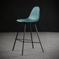 Industrial Style Bar-stool Iron Legs Counter Stool for Kitchen Bar Blue 1 Piece Clearhalo 'Bar Furniture' 'Bar Stools' 'bar_stools' 'furn' 'furn_bar_stools' 'furniture_bar_stools' 'Kitchen & Dining Furniture' 'kitchen&dining_furn' 'kitchen' 'kitchen_furn' Furniture' 4639048