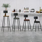 Industrial Style Bar-stool Metal Legs Counter Stool for Kitchen Bar Clearhalo 'Bar Furniture' 'Bar Stools' 'bar_stools' 'furn' 'furn_bar_stools' 'furniture_bar_stools' 'Kitchen & Dining Furniture' 'kitchen&dining_furn' 'kitchen' 'kitchen_furn' Furniture' 4639135