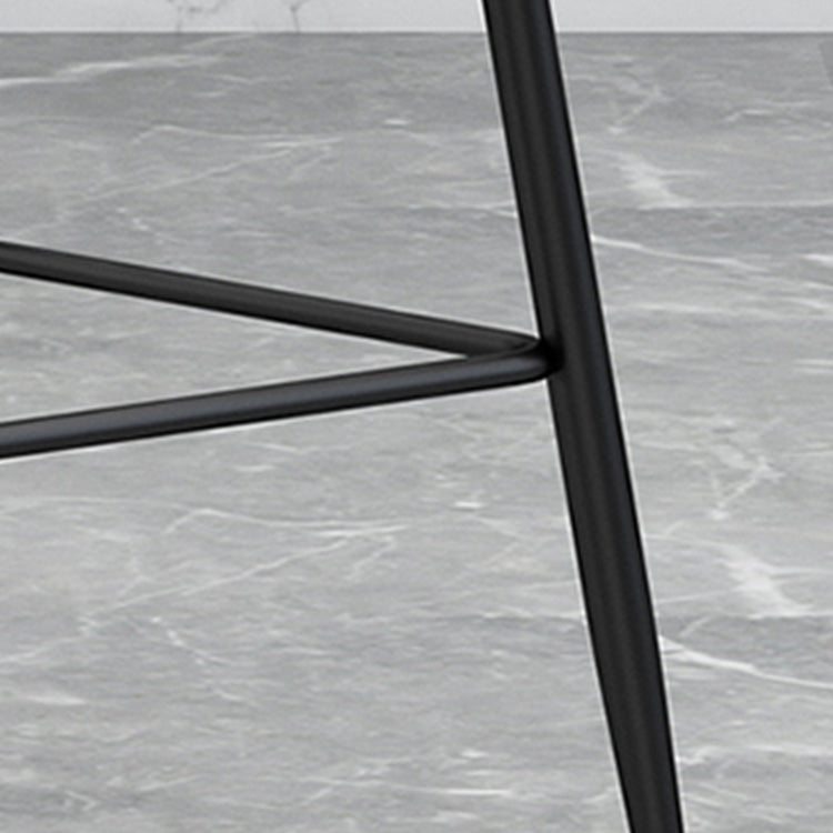 Industrial Style Bar-stool Metal Legs Counter Stool for Kitchen Bar Clearhalo 'Bar Furniture' 'Bar Stools' 'bar_stools' 'furn' 'furn_bar_stools' 'furniture_bar_stools' 'Kitchen & Dining Furniture' 'kitchen&dining_furn' 'kitchen' 'kitchen_furn' Furniture' 4639142