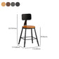 Industrial Style Bar-stool Metal Legs Counter Stool for Kitchen Bar Clearhalo 'Bar Furniture' 'Bar Stools' 'bar_stools' 'furn' 'furn_bar_stools' 'furniture_bar_stools' 'Kitchen & Dining Furniture' 'kitchen&dining_furn' 'kitchen' 'kitchen_furn' Furniture' 4639200