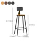Industrial Style Bar-stool Metal Legs Counter Stool for Kitchen Bar Clearhalo 'Bar Furniture' 'Bar Stools' 'bar_stools' 'furn' 'furn_bar_stools' 'furniture_bar_stools' 'Kitchen & Dining Furniture' 'kitchen&dining_furn' 'kitchen' 'kitchen_furn' Furniture' 4639201