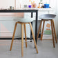 Scandinavian Style Bar-stool Bucket PP Seat Counter Stool for Kitchen Bar Clearhalo 'Bar Furniture' 'Bar Stools' 'bar_stools' 'furn' 'furn_bar_stools' 'furniture_bar_stools' 'Kitchen & Dining Furniture' 'kitchen&dining_furn' 'kitchen' 'kitchen_furn' Furniture' 4639529