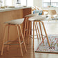 Scandinavian Style Bar-stool Bucket PP Seat Counter Stool for Kitchen Bar Clearhalo 'Bar Furniture' 'Bar Stools' 'bar_stools' 'furn' 'furn_bar_stools' 'furniture_bar_stools' 'Kitchen & Dining Furniture' 'kitchen&dining_furn' 'kitchen' 'kitchen_furn' Furniture' 4639536