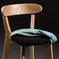 Modern Armless Backrest Counter Stool Wood Bar Stool with Cushion and Pedal Clearhalo 'Bar Furniture' 'Bar Stools' 'bar_stools' 'furn' 'furn_bar_stools' 'furniture_bar_stools' 'Kitchen & Dining Furniture' 'kitchen&dining_furn' 'kitchen' 'kitchen_furn' Furniture' 4639558