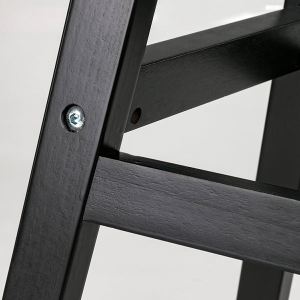 Modern Armless Backrest Counter Stool Kitchen Wood Bar Stool with Cushion and Pedal Clearhalo 'Bar Furniture' 'Bar Stools' 'bar_stools' 'furn' 'furn_bar_stools' 'furniture_bar_stools' 'Kitchen & Dining Furniture' 'kitchen&dining_furn' 'kitchen' 'kitchen_furn' Furniture' 4639634