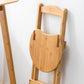 Contemporary Solid Wood Folding Bar Stool Indoor Barstools With Low Back Clearhalo 'Bar Furniture' 'Bar Stools' 'bar_stools' 'furn' 'furn_bar_stools' 'furniture_bar_stools' 'Kitchen & Dining Furniture' 'kitchen&dining_furn' 'kitchen' 'kitchen_furn' Furniture' 4639779