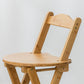 Contemporary Solid Wood Folding Bar Stool Indoor Barstools With Low Back Clearhalo 'Bar Furniture' 'Bar Stools' 'bar_stools' 'furn' 'furn_bar_stools' 'furniture_bar_stools' 'Kitchen & Dining Furniture' 'kitchen&dining_furn' 'kitchen' 'kitchen_furn' Furniture' 4639781