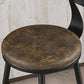 Modern Armless Backrest Counter Stool Iron Study Bar Stool with Leather Cushion and Pedal Clearhalo 'Bar Furniture' 'Bar Stools' 'bar_stools' 'furn' 'furn_bar_stools' 'furniture_bar_stools' 'Kitchen & Dining Furniture' 'kitchen&dining_furn' 'kitchen' 'kitchen_furn' Furniture' 4639872