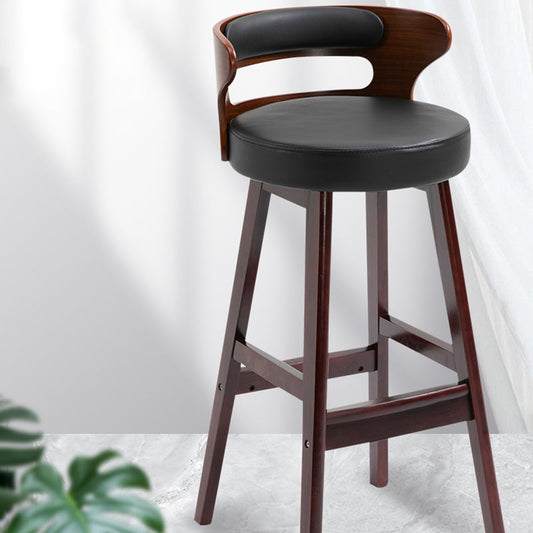 Contemporary Solid Wood Folding Barstools Indoor Bar Stool with Low Back Clearhalo 'Bar Furniture' 'Bar Stools' 'bar_stools' 'furn' 'furn_bar_stools' 'furniture_bar_stools' 'Kitchen & Dining Furniture' 'kitchen&dining_furn' 'kitchen' 'kitchen_furn' Furniture' 4640057
