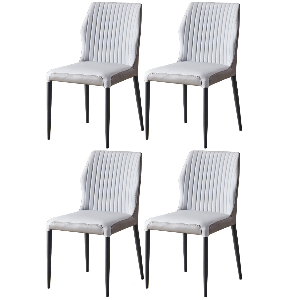 Contemporary 1/4/6/7 Pieces Dining Set Sintered Stone Dining Room Set 4 Grey Chairs Clearhalo 'Dining Room Sets' 'Dining Tables & Seating' 'dining_room_set' 'furn' 'furn_dining_room_set' 'Furniture' 'furniture_dining_room_set' 'Kitchen & Dining Furniture' 'kitchen&dining_furn' 'kitchen' 4640133