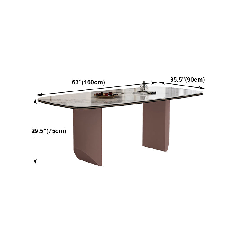 1/3/4/5/7 Pieces Contemporary Dining Set Sintered Stone Dining Room Set Clearhalo 'Dining Room Sets' 'Dining Tables & Seating' 'dining_room_set' 'furn' 'furn_dining_room_set' 'Furniture' 'furniture_dining_room_set' 'Kitchen & Dining Furniture' 'kitchen&dining_furn' 'kitchen' 4640158