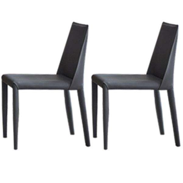 Contemporary 1/2/5 Pieces Dining Set Sintered Stone Dining Room Set 2 Grey Chairs Clearhalo 'Dining Room Sets' 'Dining Tables & Seating' 'dining_room_set' 'furn' 'furn_dining_room_set' 'Furniture' 'furniture_dining_room_set' 'Kitchen & Dining Furniture' 'kitchen&dining_furn' 'kitchen' 4640172