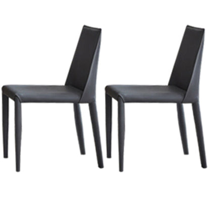 Contemporary 1/2/5 Pieces Dining Set Sintered Stone Dining Room Set 2 Grey Chairs Clearhalo 'Dining Room Sets' 'Dining Tables & Seating' 'dining_room_set' 'furn' 'furn_dining_room_set' 'Furniture' 'furniture_dining_room_set' 'Kitchen & Dining Furniture' 'kitchen&dining_furn' 'kitchen' 4640172