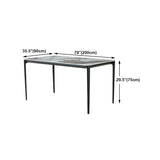 Contemporary 1/2/5 Pieces Dining Set Sintered Stone Dining Room Set Clearhalo 'Dining Room Sets' 'Dining Tables & Seating' 'dining_room_set' 'furn' 'furn_dining_room_set' 'Furniture' 'furniture_dining_room_set' 'Kitchen & Dining Furniture' 'kitchen&dining_furn' 'kitchen' 4640174