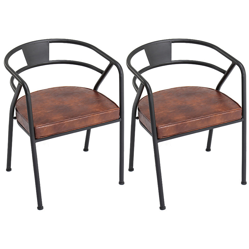 Industrial 1/2/3/5 Pieces Dining Table Set Solid Wood Top Dining Table and Chairs 2 Red Chairs Clearhalo 'Dining Room Sets' 'Dining Tables & Seating' 'dining_room_set' 'furn' 'furn_dining_room_set' 'Furniture' 'furniture_dining_room_set' 'Kitchen & Dining Furniture' 'kitchen&dining_furn' 'kitchen' 4640219