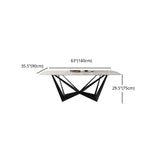 Contemporary 1/4/5 Pieces Dining Room Set Sintered Stone Dining Table Set Clearhalo 'Dining Room Sets' 'Dining Tables & Seating' 'dining_room_set' 'furn' 'furn_dining_room_set' 'Furniture' 'furniture_dining_room_set' 'Kitchen & Dining Furniture' 'kitchen&dining_furn' 'kitchen' 4640255