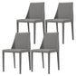 Modern 1/3/4 Pieces Dining Set Rectangle Sintered Stone Dining Table for Dining Room 4 Grey Chairs Clearhalo 'Dining Room Sets' 'Dining Tables & Seating' 'dining_room_set' 'furn' 'furn_dining_room_set' 'Furniture' 'furniture_dining_room_set' 'Kitchen & Dining Furniture' 'kitchen&dining_furn' 'kitchen' 4640299