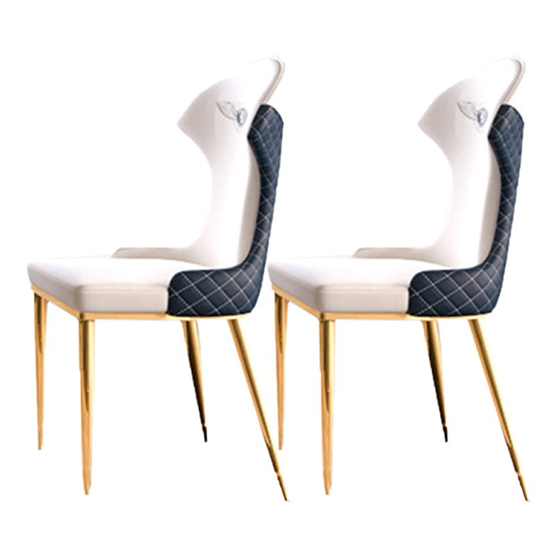 1/2/5/6/7 Pieces Round Modern Marble Furniture Standard Height Dining Table Set 2 Black-Gold Chairs Clearhalo 'Dining Room Sets' 'Dining Tables & Seating' 'dining_room_set' 'furn' 'furn_dining_room_set' 'Furniture' 'furniture_dining_room_set' 'Kitchen & Dining Furniture' 'kitchen&dining_furn' 'kitchen' 4640322