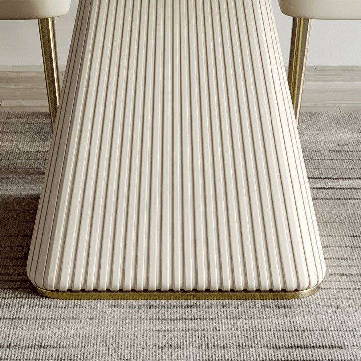 Nordic 1/4/5/6/7 Pieces Furniture Sintered Stone Dining Table Set with Leather Chairs Clearhalo 'Dining Room Sets' 'Dining Tables & Seating' 'dining_room_set' 'furn' 'furn_dining_room_set' 'Furniture' 'furniture_dining_room_set' 'Kitchen & Dining Furniture' 'kitchen&dining_furn' 'kitchen' 4640340