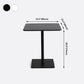 Square Pedestal Dinner Table Industrial Style Stone Dining Table for Home Clearhalo ' dining_table' 'Dining Tables & Seating' 'Dining Tables' 'furn' 'furn_dining_table' 'Furniture' 'furniture_dining_table' 'Kitchen & Dining Furniture' 'kitchen&dining_furn' 'kitchen' 'kitchen_dining_table' 4640364