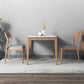 Industrial Style Square Dining Table Stone 4 Legs Dining Site Table for Dining Room Clearhalo ' dining_table' 'Dining Tables & Seating' 'Dining Tables' 'furn' 'furn_dining_table' 'Furniture' 'furniture_dining_table' 'Kitchen & Dining Furniture' 'kitchen&dining_furn' 'kitchen' 'kitchen_dining_table' 4640458