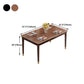 Luxury Walnut Table for Restaurant Rectangle Wooden Dining Table with 4 Legs Clearhalo ' dining_table' 'Dining Tables & Seating' 'Dining Tables' 'furn' 'furn_dining_table' 'Furniture' 'furniture_dining_table' 'Kitchen & Dining Furniture' 'kitchen&dining_furn' 'kitchen' 'kitchen_dining_table' 4640475