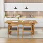Solid Wood Dining Table Modern Rectangular Table with Pine Wood Sled Base 70.9"L x 31.5"W x 29.5"H Without Chairs Clearhalo ' dining_table' 'Dining Tables & Seating' 'Dining Tables' 'furn' 'furn_dining_table' 'Furniture' 'furniture_dining_table' 'Kitchen & Dining Furniture' 'kitchen&dining_furn' 'kitchen' 'kitchen_dining_table' 4640526