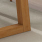 Solid Wood Dining Table Modern Rectangular Table with Pine Wood Sled Base Clearhalo ' dining_table' 'Dining Tables & Seating' 'Dining Tables' 'furn' 'furn_dining_table' 'Furniture' 'furniture_dining_table' 'Kitchen & Dining Furniture' 'kitchen&dining_furn' 'kitchen' 'kitchen_dining_table' 4640532