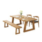 Solid Wood Dining Table Modern Rectangular Table with Pine Wood Sled Base Clearhalo ' dining_table' 'Dining Tables & Seating' 'Dining Tables' 'furn' 'furn_dining_table' 'Furniture' 'furniture_dining_table' 'Kitchen & Dining Furniture' 'kitchen&dining_furn' 'kitchen' 'kitchen_dining_table' 4640533