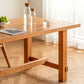 Contemporary Wood Dining Table Rectangle Dining Table with 4 Legs Clearhalo ' dining_table' 'Dining Tables & Seating' 'Dining Tables' 'furn' 'furn_dining_table' 'Furniture' 'furniture_dining_table' 'Kitchen & Dining Furniture' 'kitchen&dining_furn' 'kitchen' 'kitchen_dining_table' 4640597