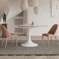 Modern Matte Finish Stone Table Round Tulip Dining Table for Home Clearhalo ' dining_table' 'Dining Tables & Seating' 'Dining Tables' 'furn' 'furn_dining_table' 'Furniture' 'furniture_dining_table' 'Kitchen & Dining Furniture' 'kitchen&dining_furn' 'kitchen' 'kitchen_dining_table' 4640645