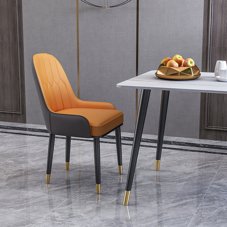 Modern Matte Finish Stone Dining Table Rectangle Dining Table Clearhalo ' dining_table' 'Dining Tables & Seating' 'Dining Tables' 'furn' 'furn_dining_table' 'Furniture' 'furniture_dining_table' 'Kitchen & Dining Furniture' 'kitchen&dining_furn' 'kitchen' 'kitchen_dining_table' 4640656