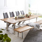 Modern Solid Wood Table for Restaurant Rectangle Dining Table with Double Pedestal Clearhalo ' dining_table' 'Dining Tables & Seating' 'Dining Tables' 'furn' 'furn_dining_table' 'Furniture' 'furniture_dining_table' 'Kitchen & Dining Furniture' 'kitchen&dining_furn' 'kitchen' 'kitchen_dining_table' 4640690