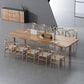 Modern Solid Wood Table for Restaurant Rectangle Brown Dining Table with 4 Legs Clearhalo ' dining_table' 'Dining Tables & Seating' 'Dining Tables' 'furn' 'furn_dining_table' 'Furniture' 'furniture_dining_table' 'Kitchen & Dining Furniture' 'kitchen&dining_furn' 'kitchen' 'kitchen_dining_table' 4640759