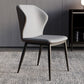 Modern Chairs Dining Armless Wingback Chair with Metal Legs for Kitchen Grey 1 Piece Clearhalo ' kitchen&dining_furn' 'Dining Chairs' 'Dining Tables & Seating' 'dining_chair' 'furn' 'furn_dining_chair' 'Furniture' 'furniture_dining_chair' 'Kitchen & Dining Furniture' 'kitchen' 4640777