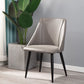 Modern Chair Solid Back Dining Armless Chairs with Metal Legs for Kitchen Clearhalo ' kitchen&dining_furn' 'Dining Chairs' 'Dining Tables & Seating' 'dining_chair' 'furn' 'furn_dining_chair' 'Furniture' 'furniture_dining_chair' 'Kitchen & Dining Furniture' 'kitchen' 4640872