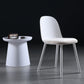 Scandinavian Plastic Dining Armless Chair Solid Back Chair for Home Clearhalo ' kitchen&dining_furn' 'Dining Chairs' 'Dining Tables & Seating' 'dining_chair' 'furn' 'furn_dining_chair' 'Furniture' 'furniture_dining_chair' 'Kitchen & Dining Furniture' 'kitchen' 4640882