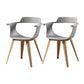 Modern Chair Open Back Dining Arm Chairs with Metal Legs for Kitchen Grey 2 Piece Set Clearhalo ' kitchen&dining_furn' 'Dining Chairs' 'Dining Tables & Seating' 'dining_chair' 'furn' 'furn_dining_chair' 'Furniture' 'furniture_dining_chair' 'Kitchen & Dining Furniture' 'kitchen' 4640956