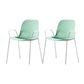 Modern Style Chair Dining Arm Chairs with Metal Legs for Kitchen Green 2 Piece Set Clearhalo ' kitchen&dining_furn' 'Dining Chairs' 'Dining Tables & Seating' 'dining_chair' 'furn' 'furn_dining_chair' 'Furniture' 'furniture_dining_chair' 'Kitchen & Dining Furniture' 'kitchen' 4641050