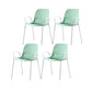 Modern Style Chair Dining Arm Chairs with Metal Legs for Kitchen Green 4 Piece Set Clearhalo ' kitchen&dining_furn' 'Dining Chairs' 'Dining Tables & Seating' 'dining_chair' 'furn' 'furn_dining_chair' 'Furniture' 'furniture_dining_chair' 'Kitchen & Dining Furniture' 'kitchen' 4641052
