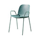 Modern Style Chair Dining Arm Chairs with Metal Legs for Kitchen Blackish Green 1 Piece Clearhalo ' kitchen&dining_furn' 'Dining Chairs' 'Dining Tables & Seating' 'dining_chair' 'furn' 'furn_dining_chair' 'Furniture' 'furniture_dining_chair' 'Kitchen & Dining Furniture' 'kitchen' 4641056