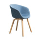Modern Milk Tea Shop Solid Back Arm Chair Plastic Matte Finish Dining Chair Blue 1 Piece Clearhalo ' kitchen&dining_furn' 'Dining Chairs' 'Dining Tables & Seating' 'dining_chair' 'Furniture' 'furniture_dining_chair' 'Kitchen & Dining Furniture' 'kitchen' 4641123