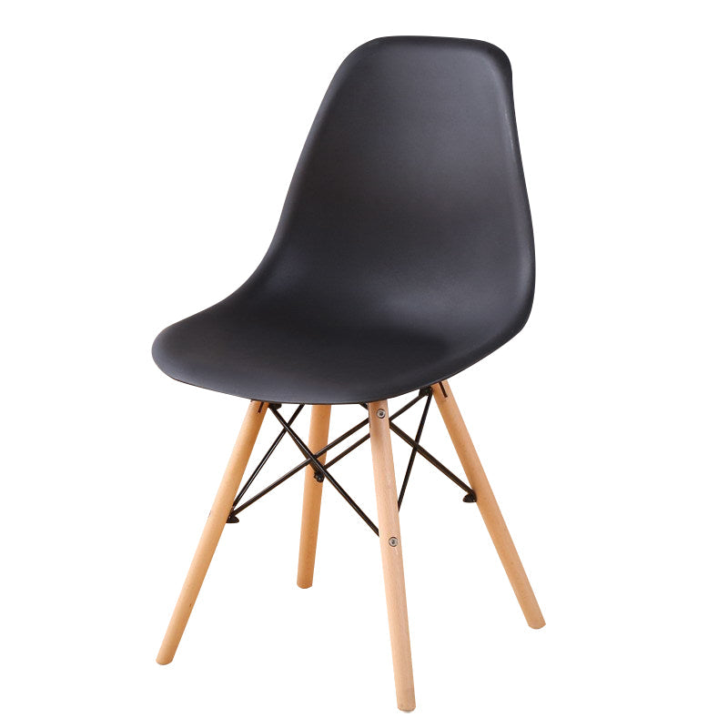 Wood Industrial Dining Kitchen Room Chair Solid Back Side Chair Clearhalo ' kitchen&dining_furn' 'Dining Chairs' 'Dining Tables & Seating' 'dining_chair' 'Furniture' 'furniture_dining_chair' 'Kitchen & Dining Furniture' 'kitchen' 4641142