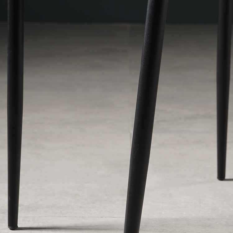 Modern Style Chair Dining Armless Chairs with Metal Legs for Kitchen Clearhalo ' kitchen&dining_furn' 'Dining Chairs' 'Dining Tables & Seating' 'dining_chair' 'furn' 'furn_dining_chair' 'Furniture' 'furniture_dining_chair' 'Kitchen & Dining Furniture' 'kitchen' 4641168