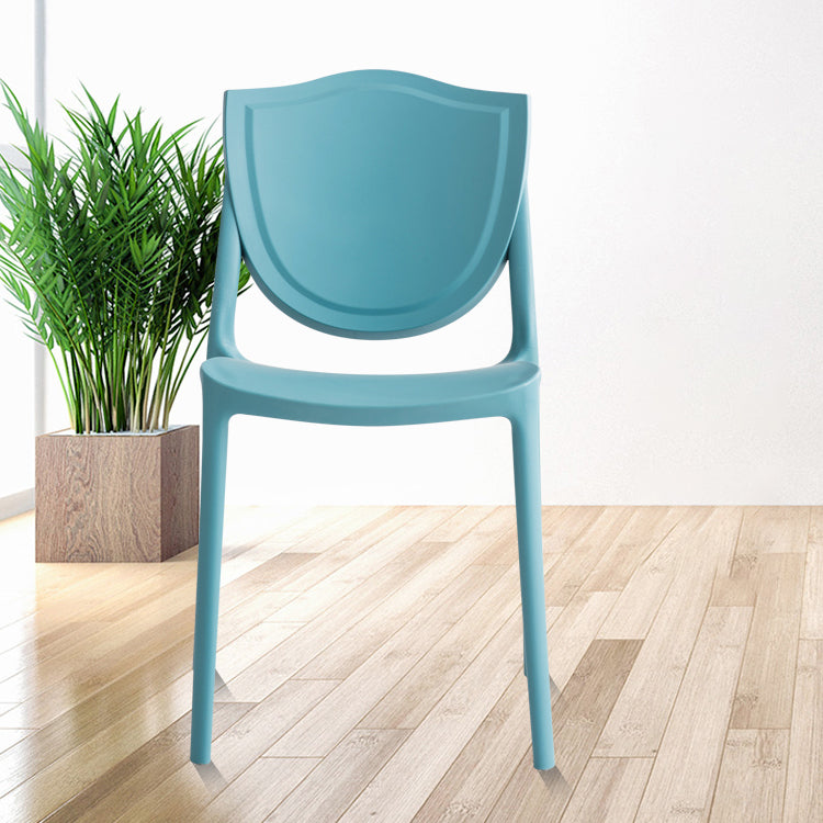 Modern Style Chair Dining Armless Chairs with Plastic Legs for Kitchen Clearhalo ' kitchen&dining_furn' 'Dining Chairs' 'Dining Tables & Seating' 'dining_chair' 'furn' 'furn_dining_chair' 'Furniture' 'furniture_dining_chair' 'Kitchen & Dining Furniture' 'kitchen' 4641177