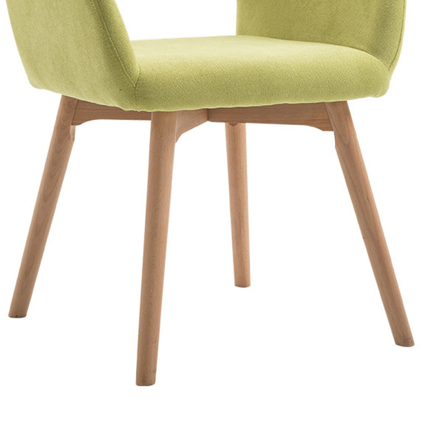 Wood Scandinavian Dining Kitchen Room Chair Open Back Arm Chair Clearhalo ' kitchen&dining_furn' 'Dining Chairs' 'Dining Tables & Seating' 'dining_chair' 'furn' 'furn_dining_chair' 'Furniture' 'furniture_dining_chair' 'Kitchen & Dining Furniture' 'kitchen' 4641215