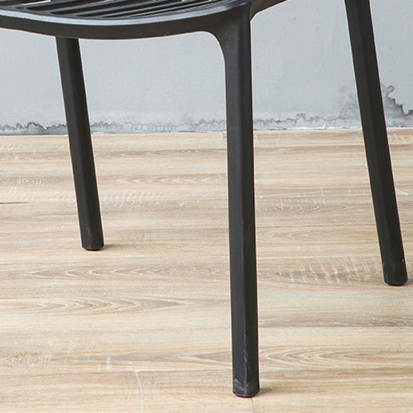 Modern Style Stackable Chair Dining Armless Chairs with Plastic Legs for Kitchen Clearhalo ' kitchen&dining_furn' 'Dining Chairs' 'Dining Tables & Seating' 'dining_chair' 'furn' 'furn_dining_chair' 'Furniture' 'furniture_dining_chair' 'Kitchen & Dining Furniture' 'kitchen' 4641248