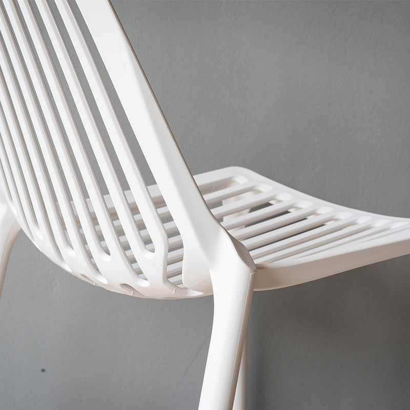 Modern Style Stackable Chair Dining Armless Chairs with Plastic Legs for Kitchen Clearhalo ' kitchen&dining_furn' 'Dining Chairs' 'Dining Tables & Seating' 'dining_chair' 'furn' 'furn_dining_chair' 'Furniture' 'furniture_dining_chair' 'Kitchen & Dining Furniture' 'kitchen' 4641252